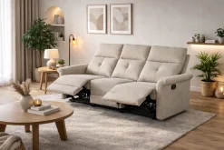 Divano charm 3p con reclainer manuale