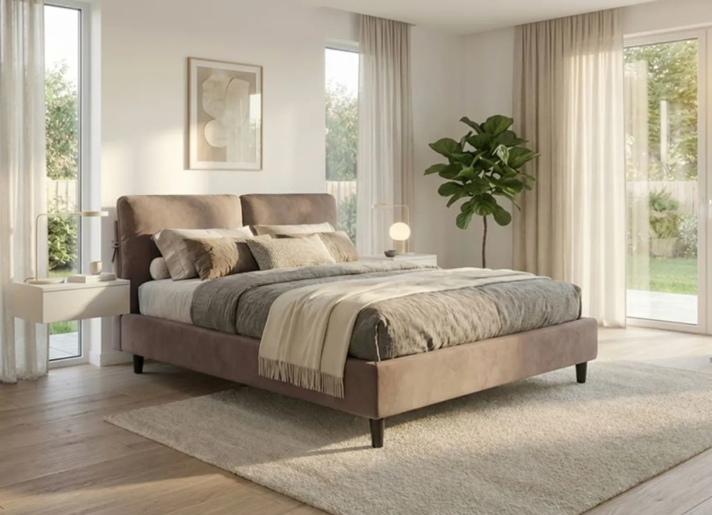 Letto matr. Gilda tortora