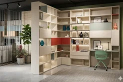 Libreria Angolare Con Scrivania