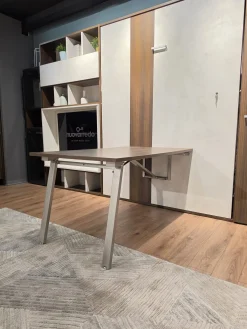 Parete Attrezzata Con Porta Tv E Letto Salvaspazio