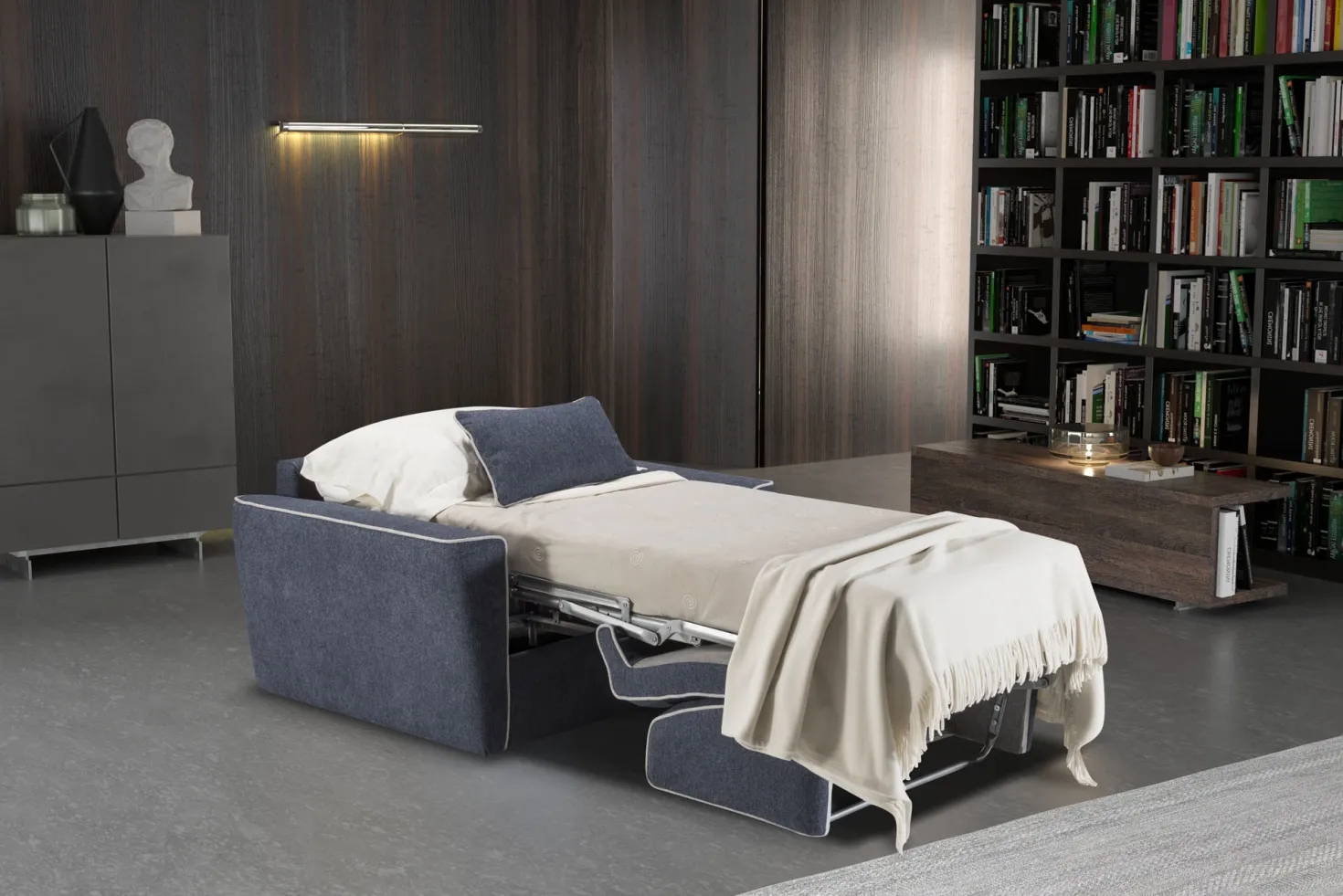 Poltrona Perla con letto