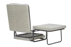 Pouf Letto tessuto grigio Morfeo