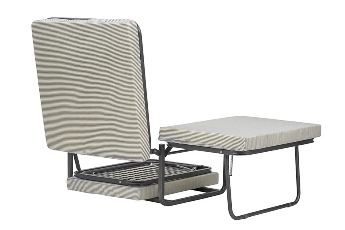 Pouf Letto tessuto grigio Morfeo