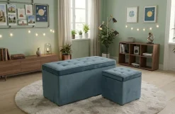 Set Panchetta pouf contenitore