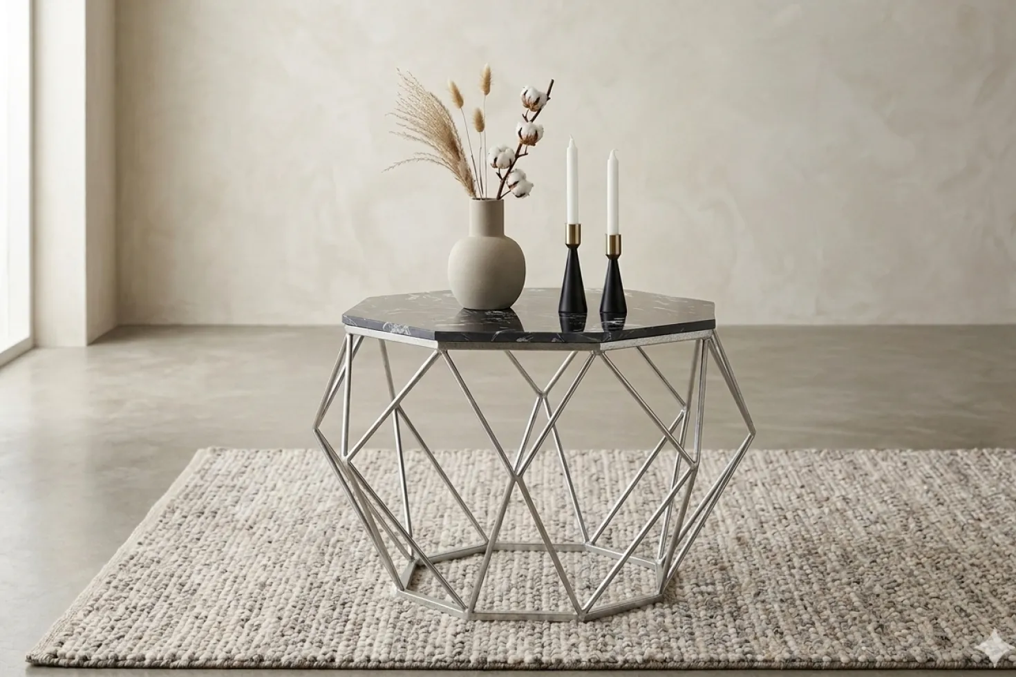 Tavolinetto Diamond Marble